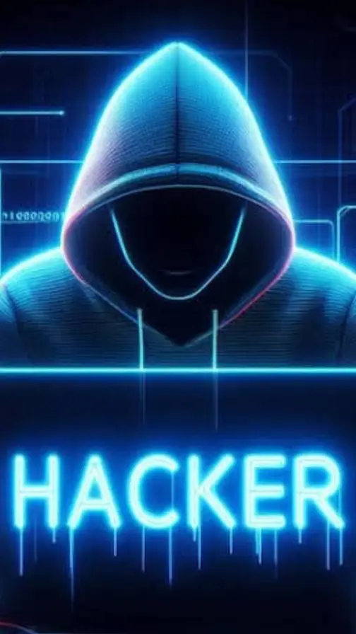 ai character: Hacker background