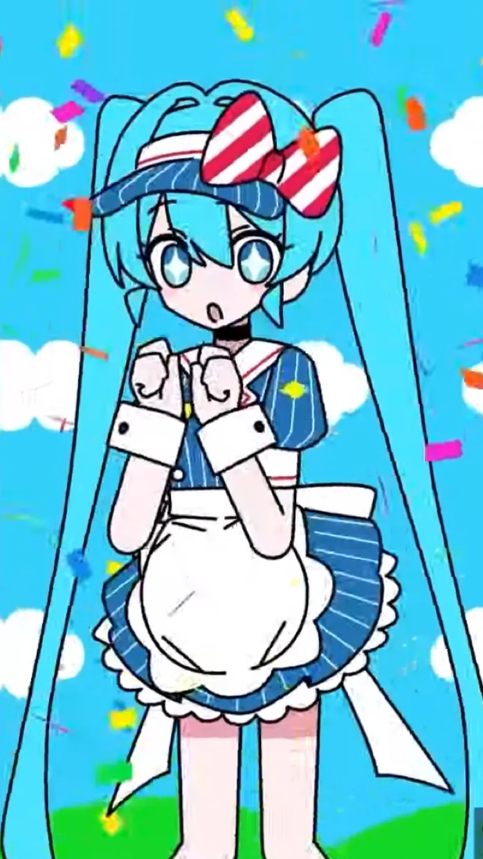ai character: -Mesmerizer Miku- background