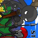 chat with ai character: Stick war ￼