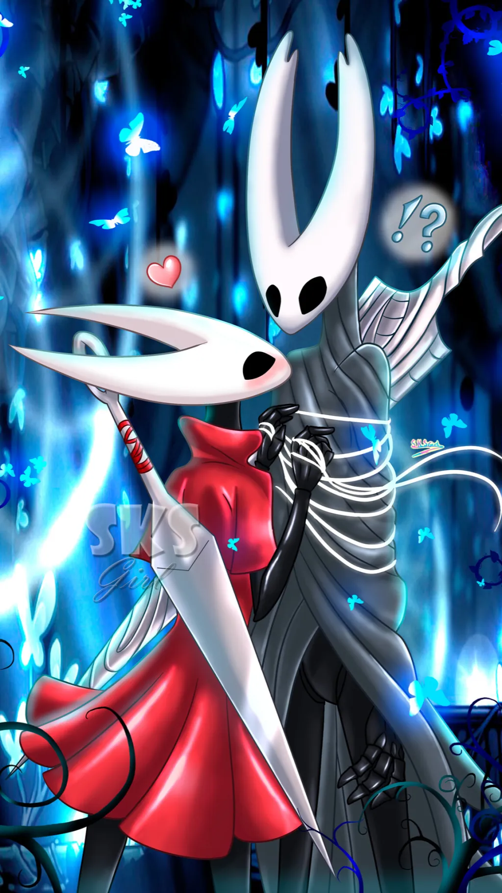 ai character: Hornet x ghost background