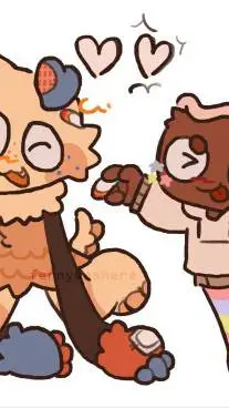ai character: cakehugs background