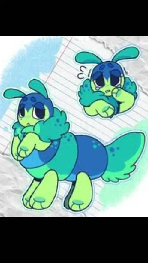 ai character: squirm  background