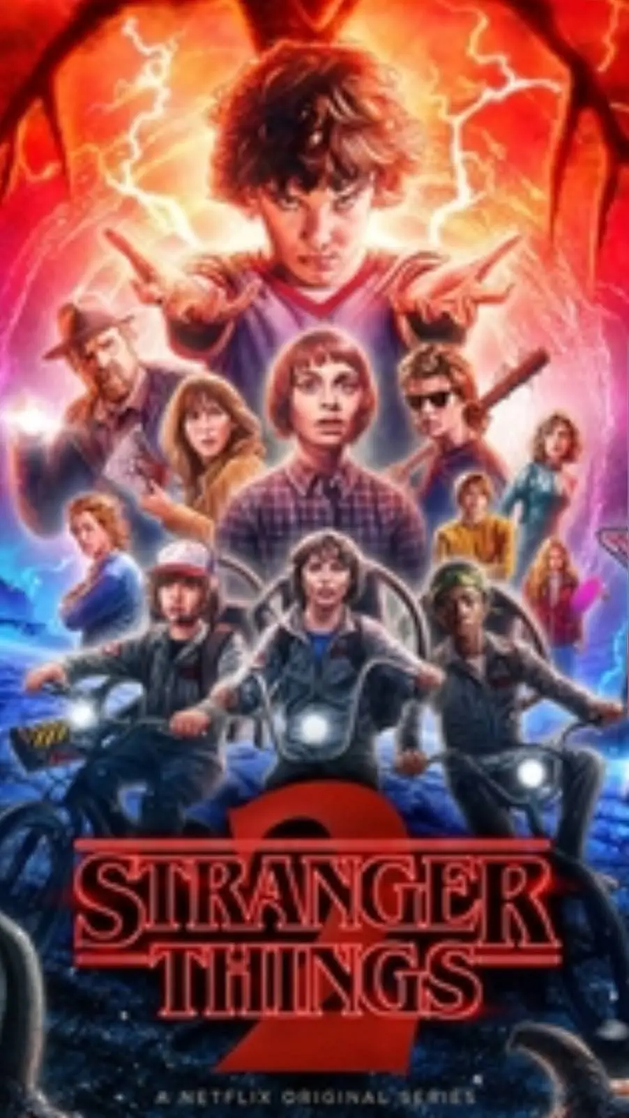 ai character: Stranger Things!!! background