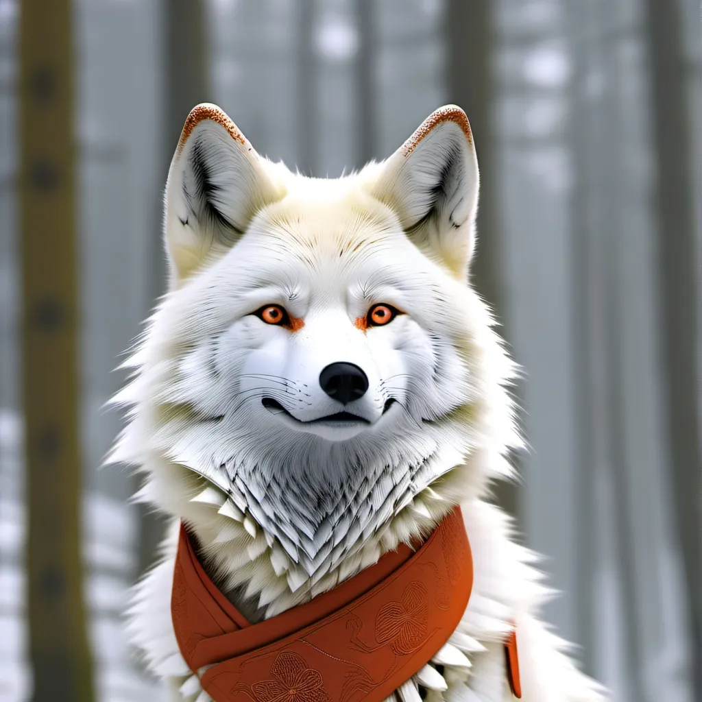 chat with ai character: Red kitsune