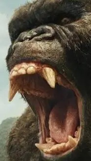 ai character: king kong background