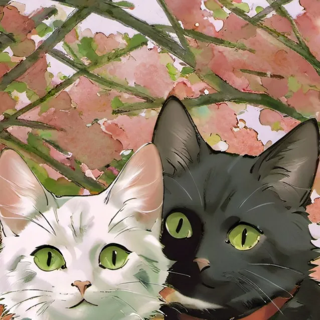 chat with ai character: Evil uwu cats