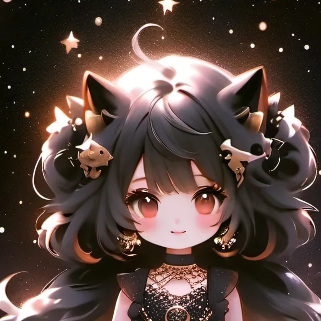 chat with ai character: cute catgurl gf