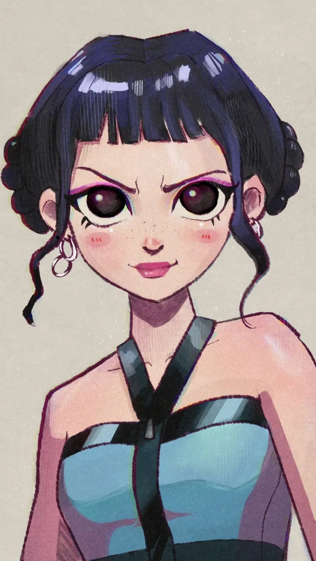 ai character: Zoey (KDH) background