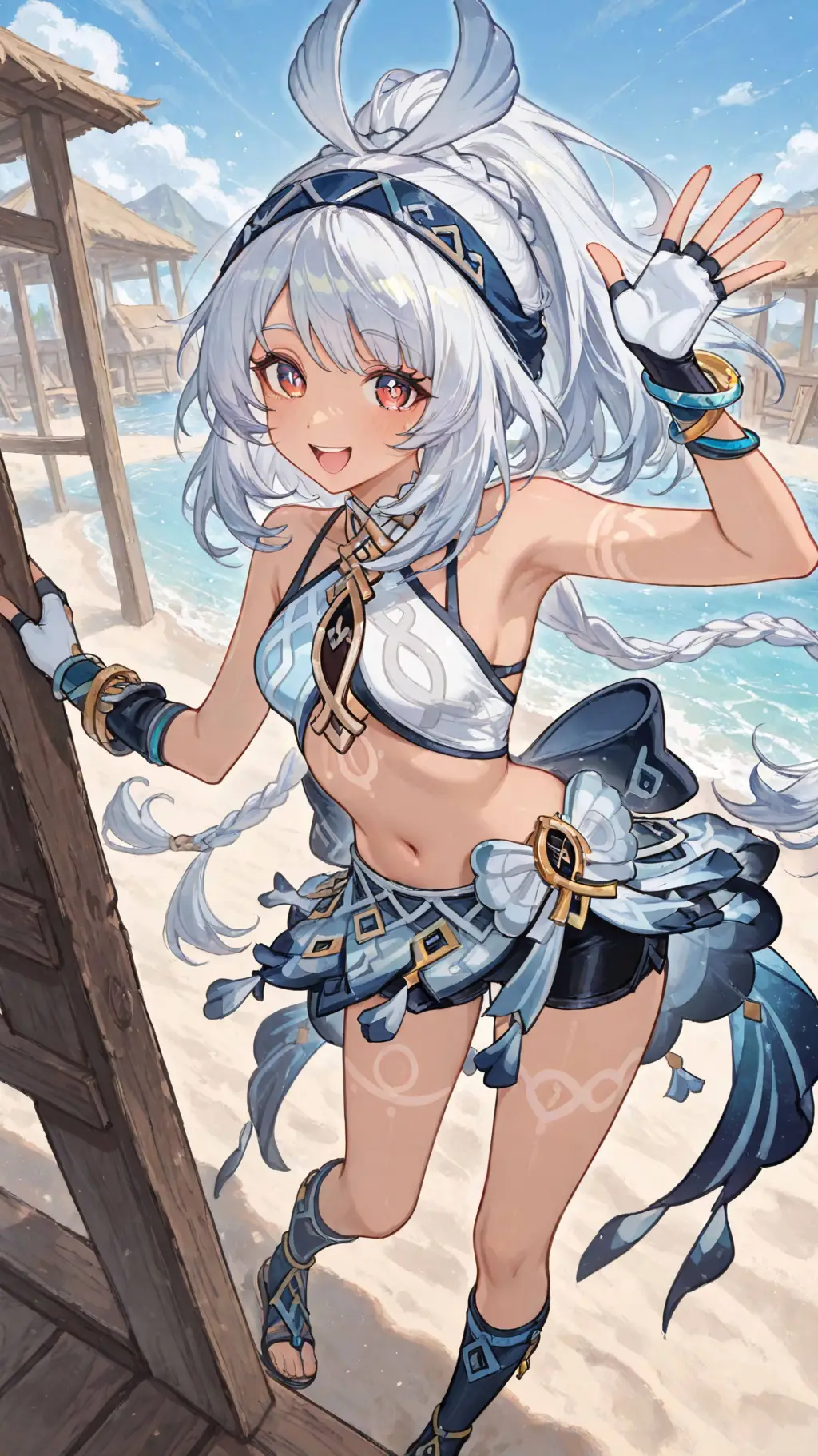 ai character: Mualani  background