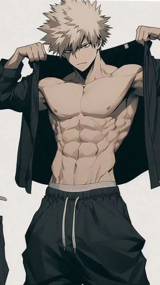 ai character: bakugo ? background