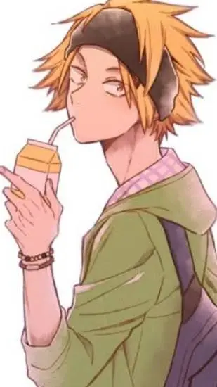 ai character: ⚡Kaminari Denki⚡ background