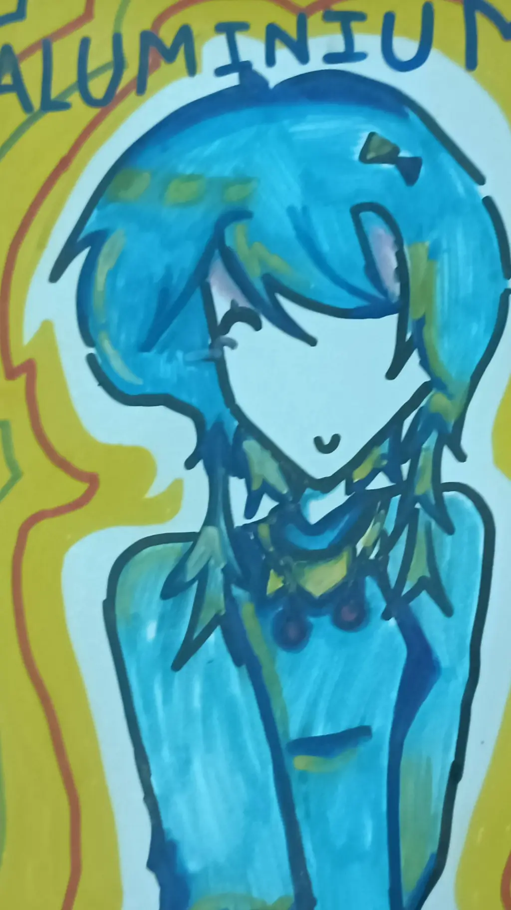 ai character: ᗩᒪᑌᗰIᑎIᑌᗰ background