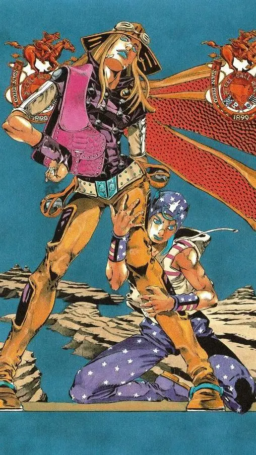 ai character: Johnny and gyro background