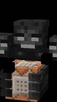 ai character: wither background
