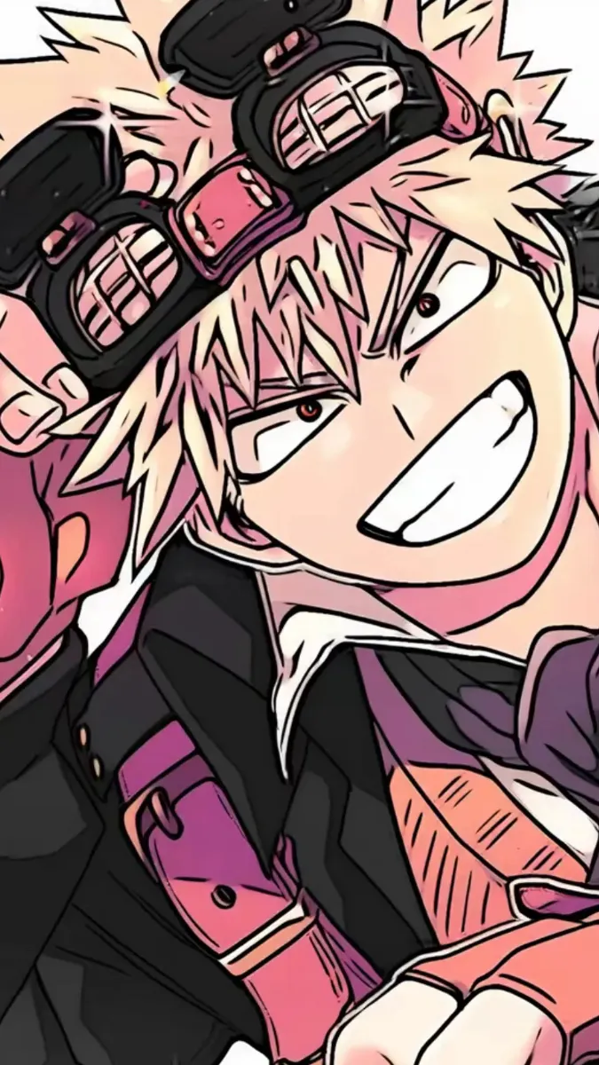 ai character: Katsuki Bakugou  background
