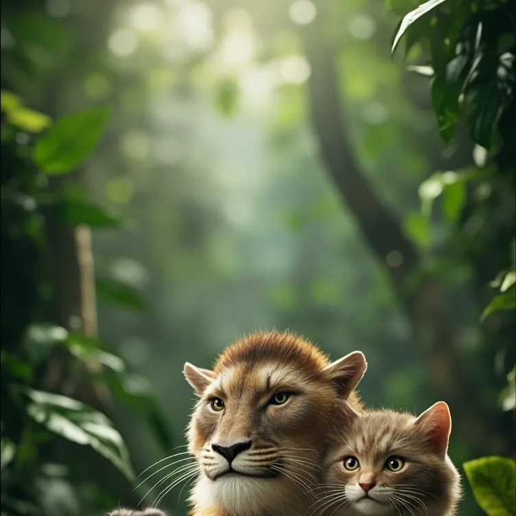 chat with ai character: Friendly animals 