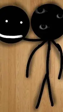 ai character: dark and man background