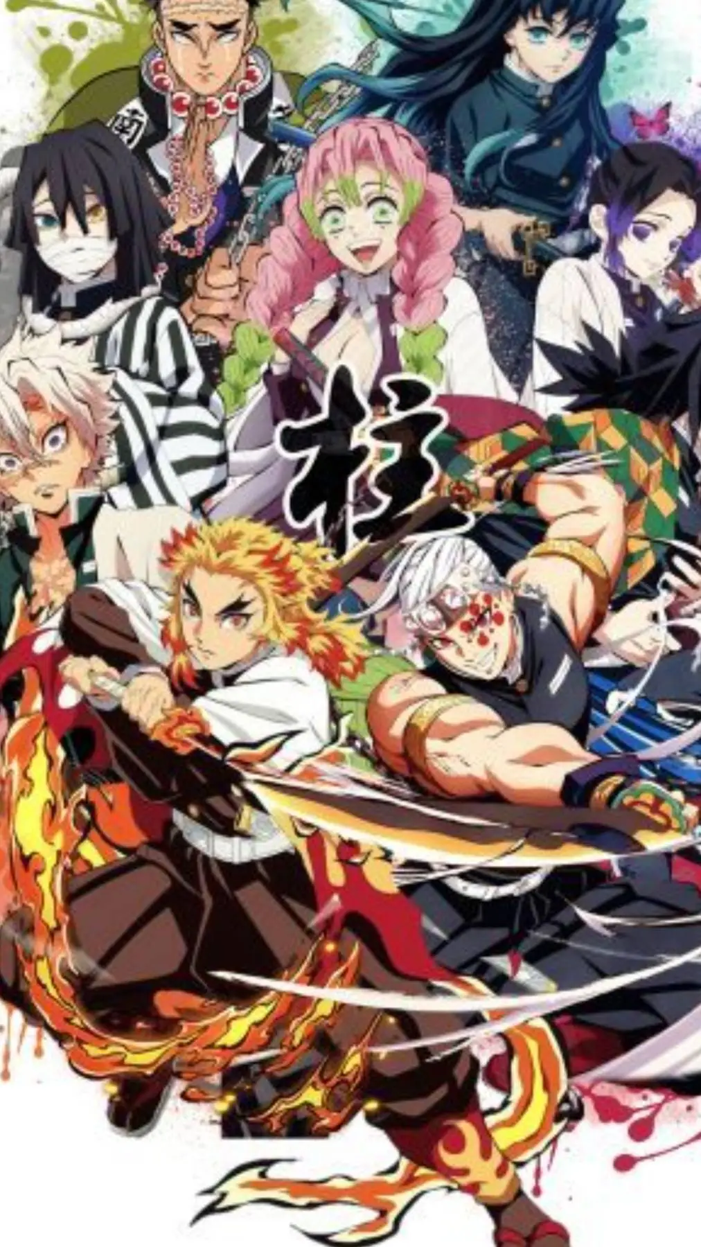 ai character: Hashira background