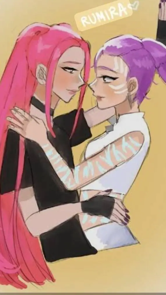 ai character: Mira+Rumi background