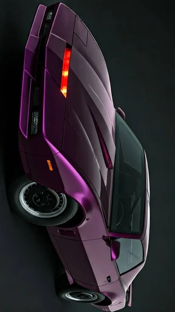 ai character: Nightrider-Crystal background