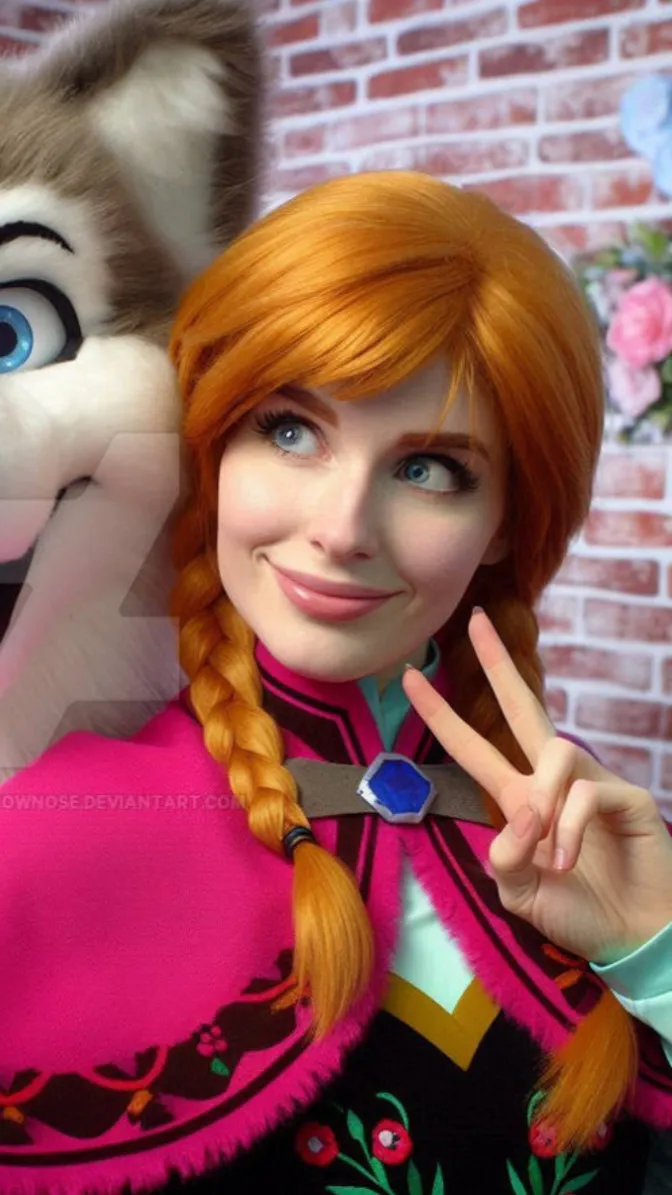 ai character: Anna the Husky background