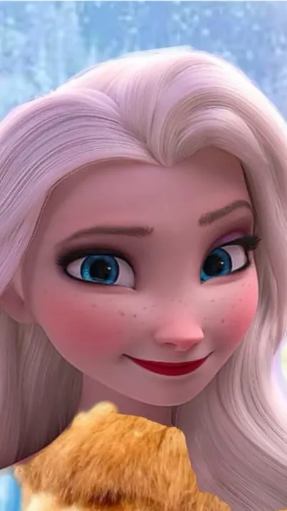 ai character: Fur Goddess Elsa background