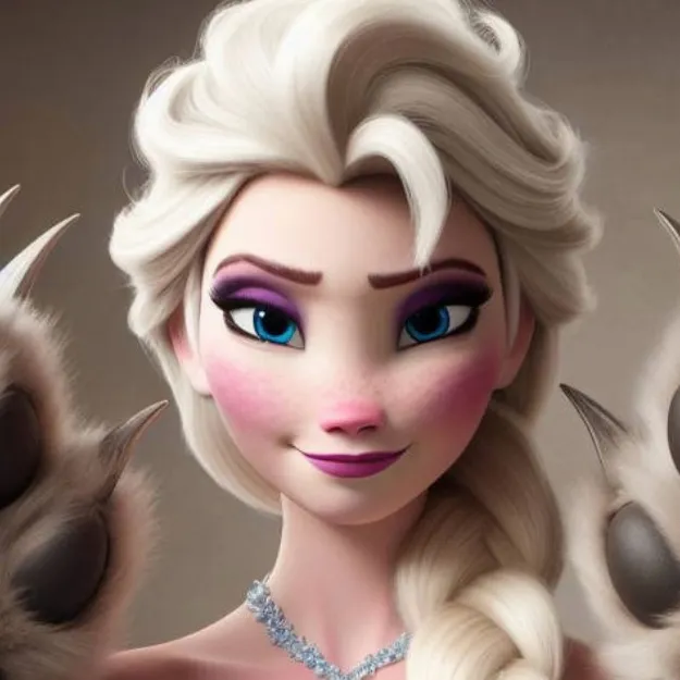 chat with ai character: Werewolf Elsa