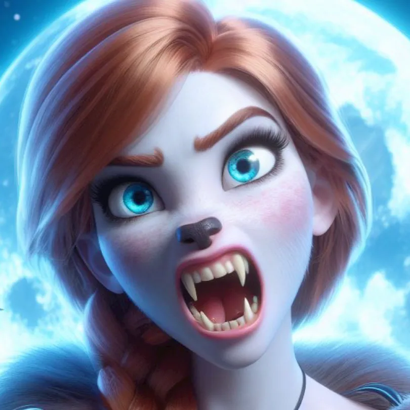 chat with ai character: Werewolf Anna 2