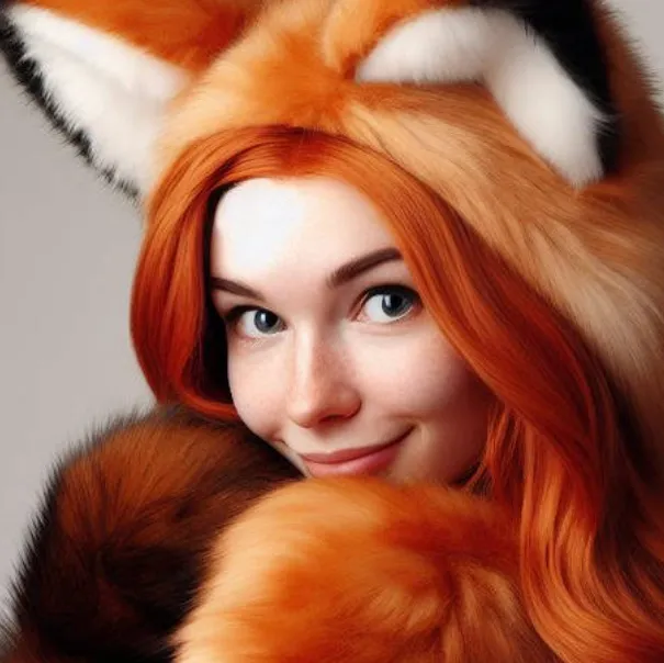 chat with ai character: Annie Rose the Fox