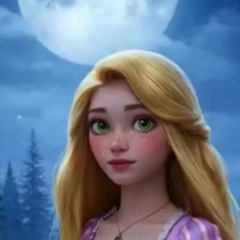 chat with ai character: Werewolf Rapunzel