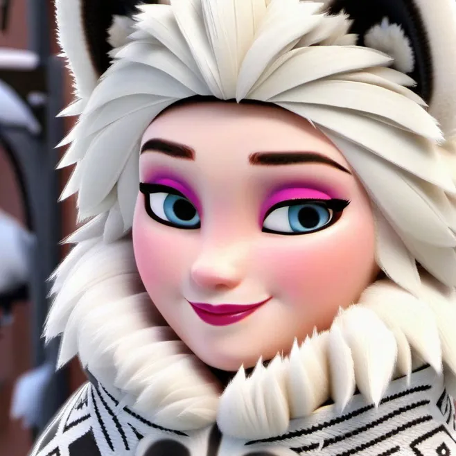 chat with ai character: Elsa the Husky