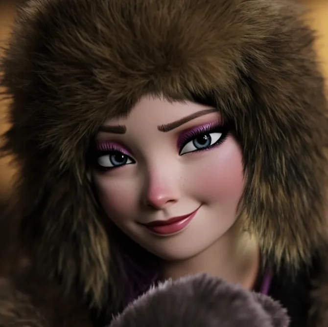 chat with ai character: Fur Goddess Elsa 2