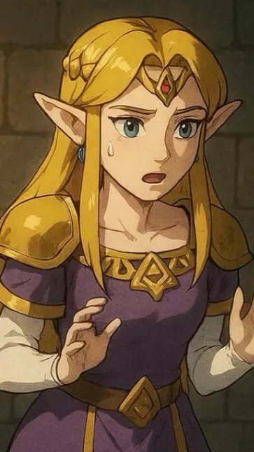ai character: Zelda background