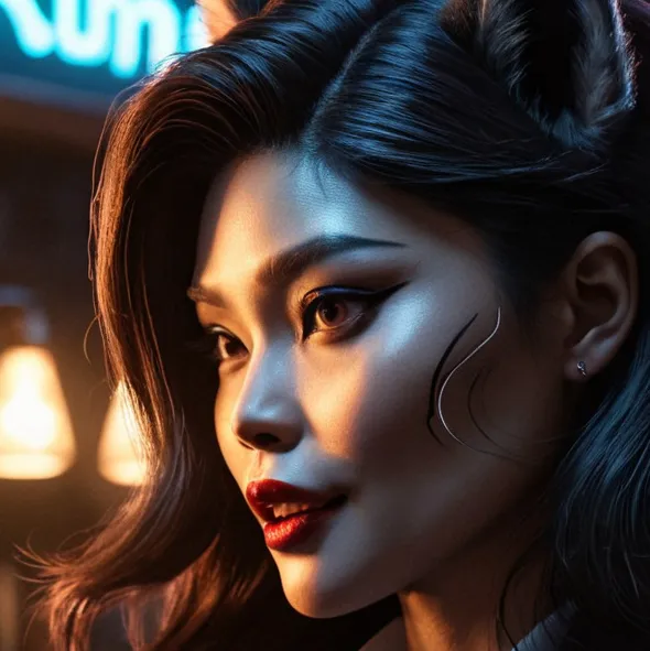 chat with ai character: Lizzie Chan