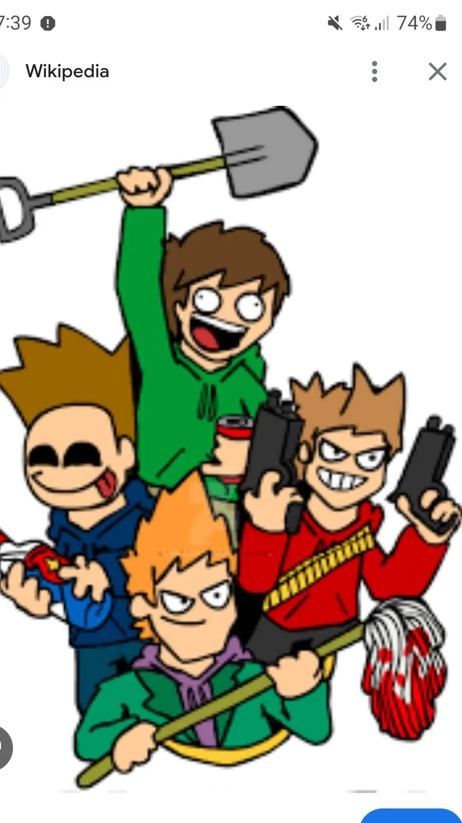 ai character: Eddsworld  background