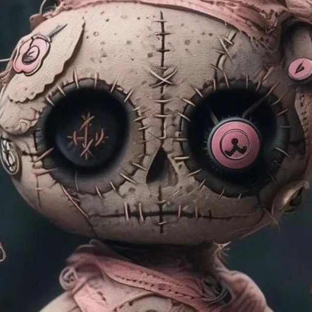 chat with ai character: A voodoo doll