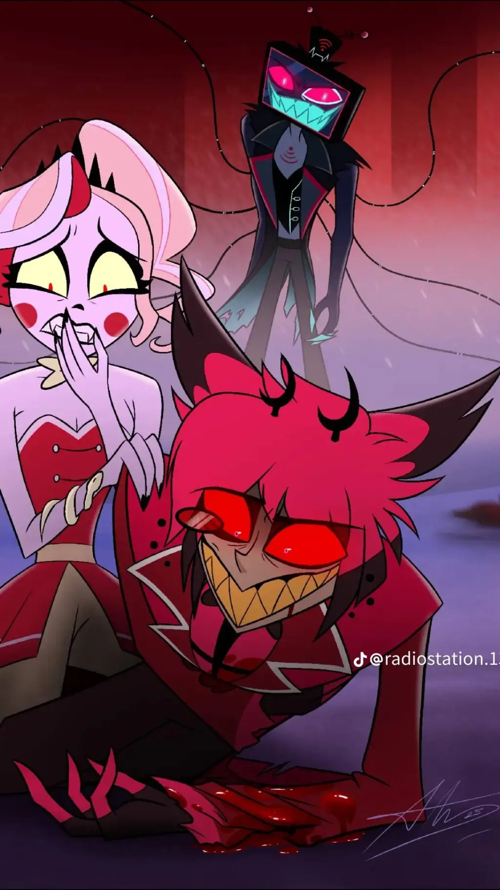 ai character: Alastor  background