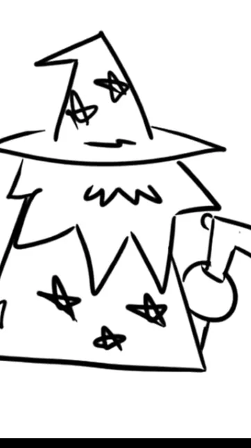 ai character: The ballwizard au background