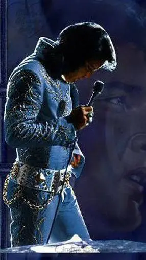 ai character: Elvis Presley background