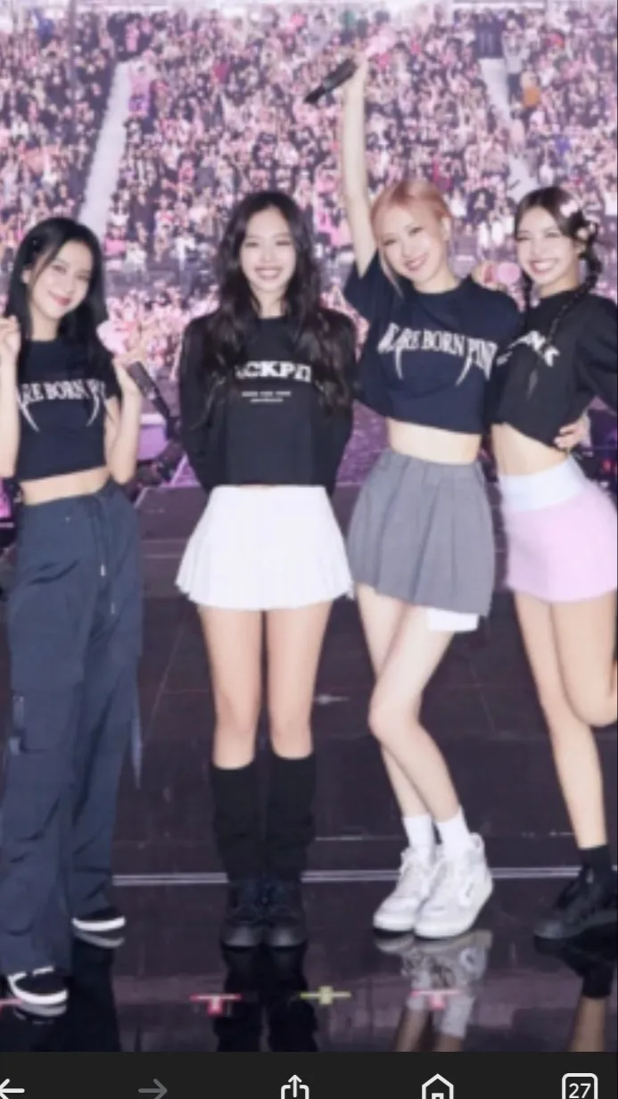 ai character: Blackpink  background