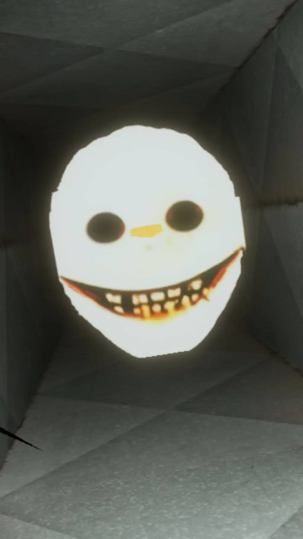 ai character: crawl space cow  background