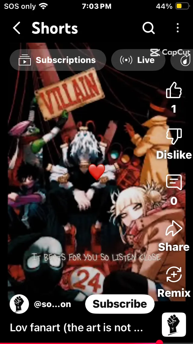 ai character: LOV chaos background