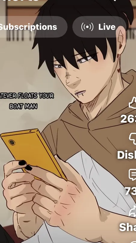ai character: Sero  background