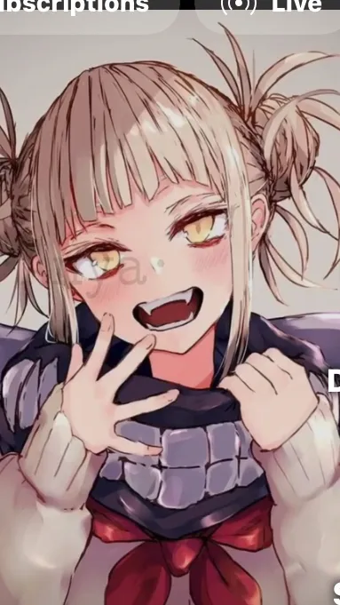 ai character: Himko toga background