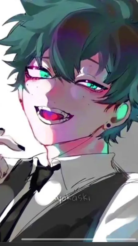 ai character: Villain deku background