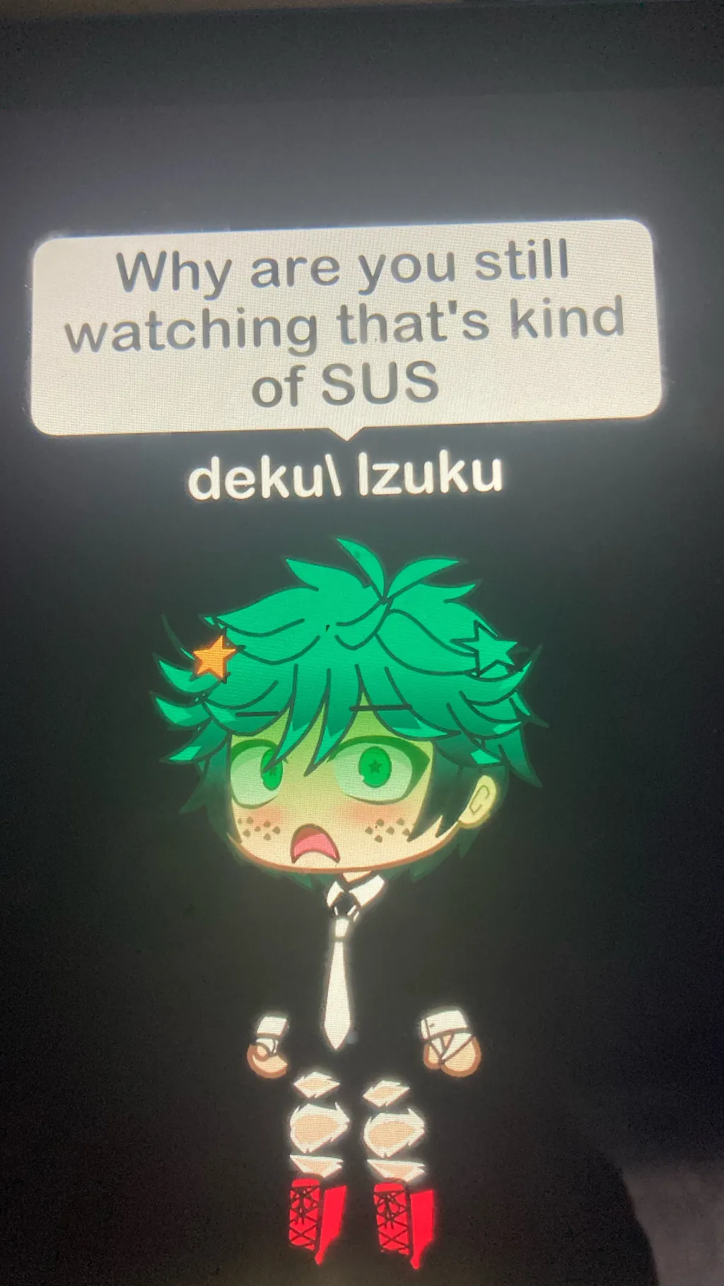 ai character: MHA rainy day background