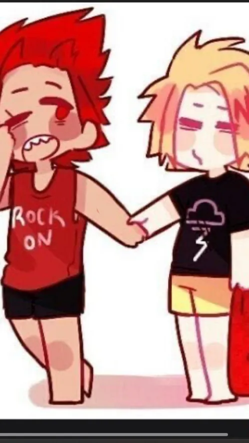 ai character: Kirishima X Denki background