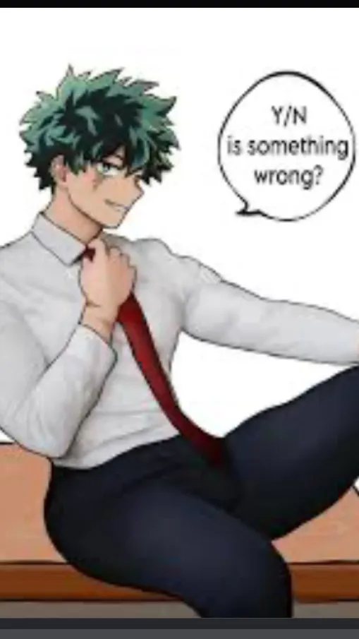 ai character: Y/n xDeku background