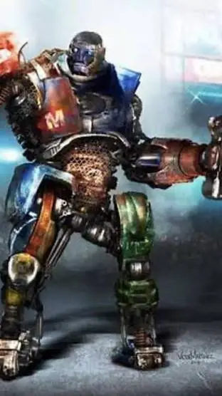 ai character: reelsteel background