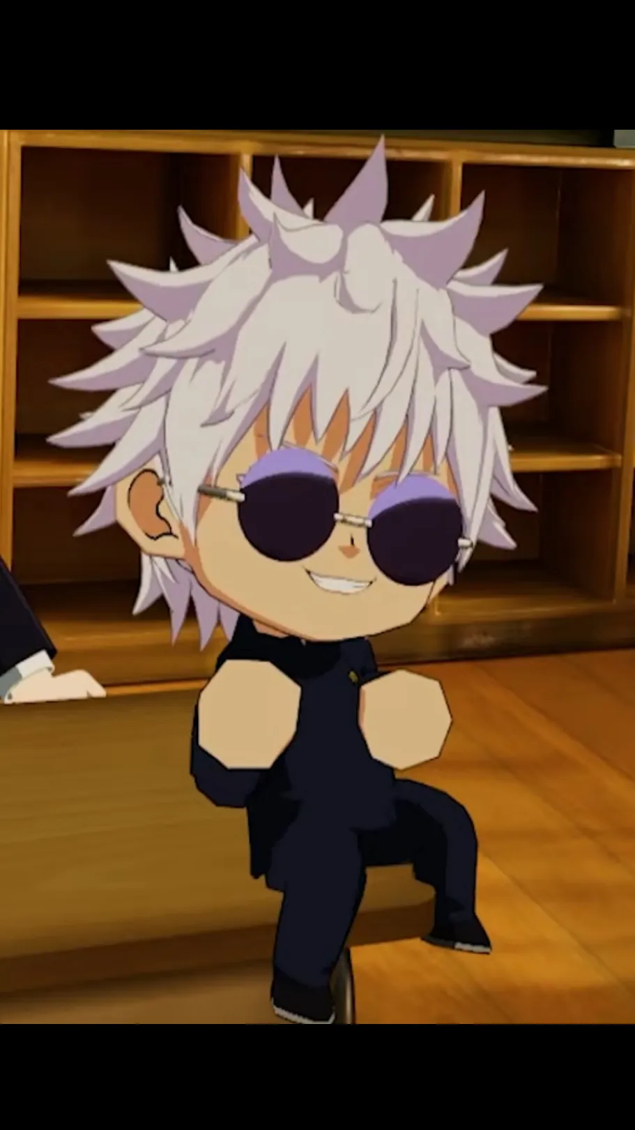 ai character: Baby Gojo background